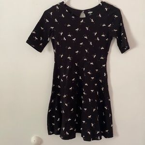 Black Unicorn Dress
